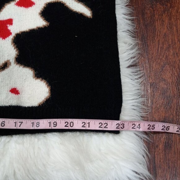 Cynthia Rowley Intrasia Womens Mohair Wool Blend Floral Cardigan Sweater L - Picture 12 of 16